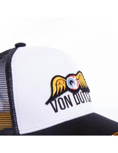 CASQUETTE VONDUTCH NOIRE TRUCKER SNAPBACK FLYING EYE