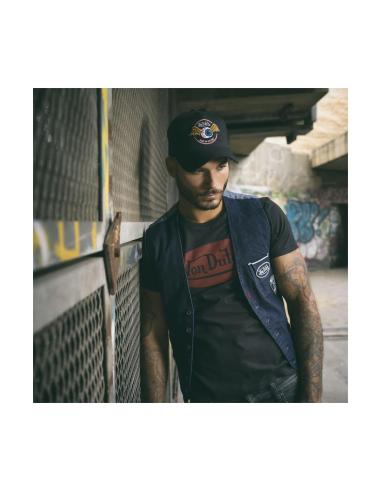 CASQUETTE VONDUTCH NOIRE TRUCKER SNAPBACK RAG