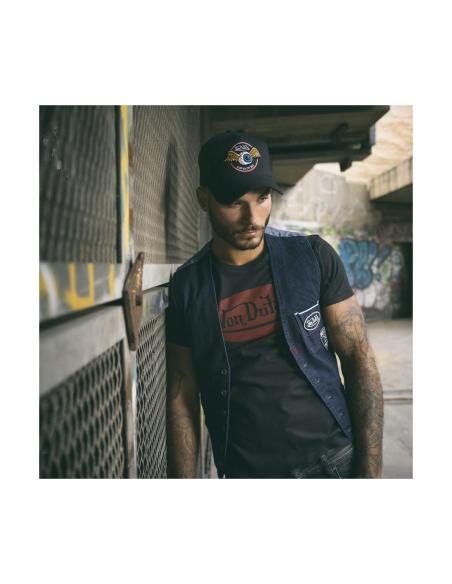 Acquista Cappellino Vondutch Nero Trucker Snapback Rag a prezzo scontato