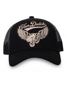 GORRA VONDUTCH NEGRA TRUCKER SNAPBACK LION 2