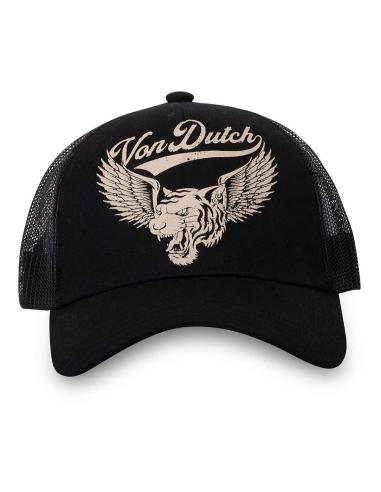 BONÉ VONDUTCH PRETO TRUCKER SNAPBACK LION