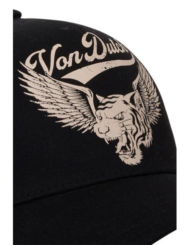 BONÉ VONDUTCH PRETO TRUCKER SNAPBACK LION