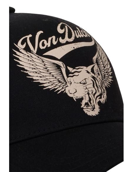 Acquista Cappello Vondutch Nero Trucker Snapback Lion a prezzo scontato