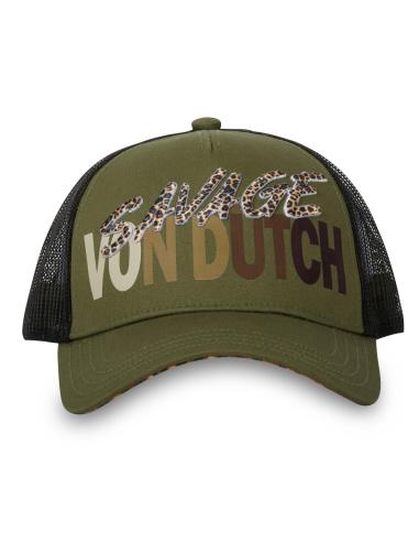 CASQUETTE VONDUTCH VERTE TRUCKER SNAPBACK SAVAGE