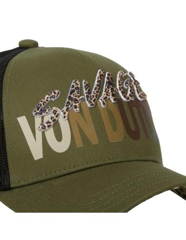 BONÉ VONDUTCH VERDE TRUCKER SNAPBACK SAVAGE