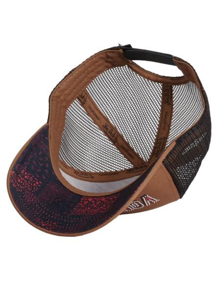CASQUETTE VON DUTCH MARRON TRUCKER SNAPBACK STUD