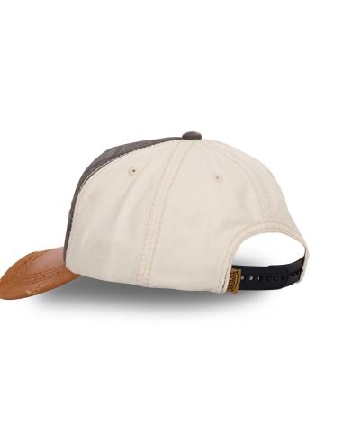 VON DUTCH YELLOW BASEBALL STRAPBACK / BUCKLE WORN EFFECT XAVIER CAP