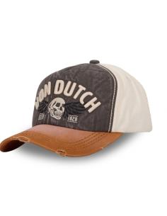 Acquista Cappellino Von Dutch Giallo Baseball Strapback / Fibbia Effetto Invecchiato Xavier a prezzo scontato