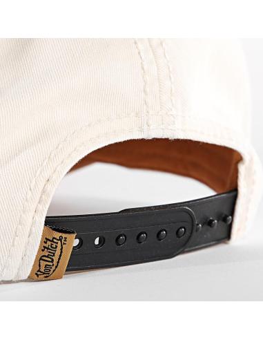 BONÉ VON DUTCH AMARELO BASEBALL STRAPBACK / FIVELA EFEITO DESGASTADO XAVIER