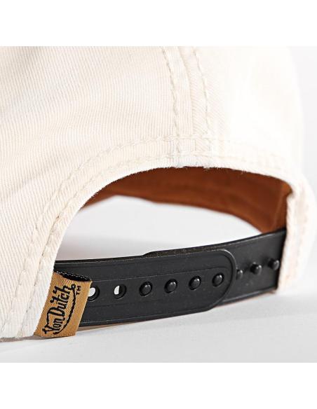 VON DUTCH YELLOW BASEBALL STRAPBACK / BUCKLE WORN EFFECT XAVIER CAP