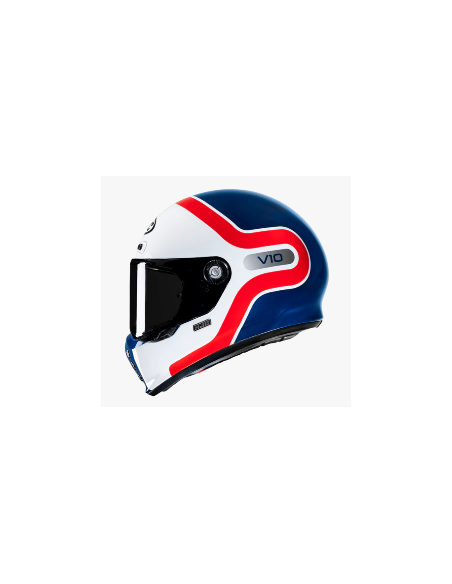 Acquista Casco V10 Hjc Helmets Decorazione Uva Grape Mc21Blu, Bianco e Rosso a prezzo scontato
