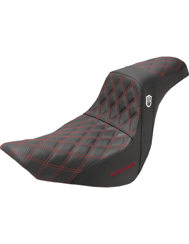 ASSENTO PRO SERIES SDC GRIP RED ST SOFTAIL M8 LOW RIDERS E SPORT GLIDE 2018-UP