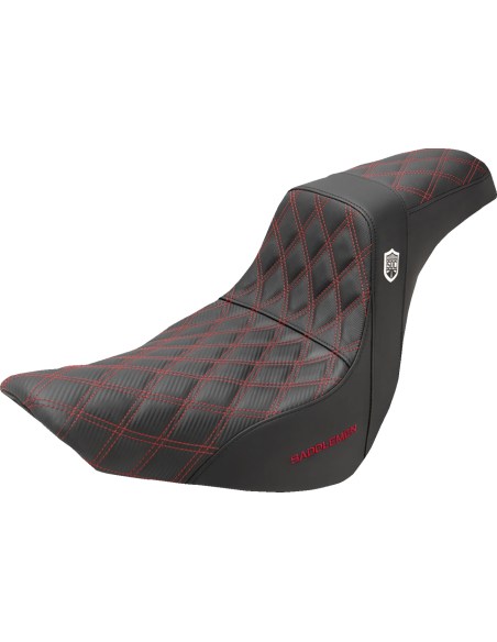 ASSENTO PRO SERIES SDC GRIP RED ST SOFTAIL M8 LOW RIDERS E SPORT GLIDE 2018-UP
