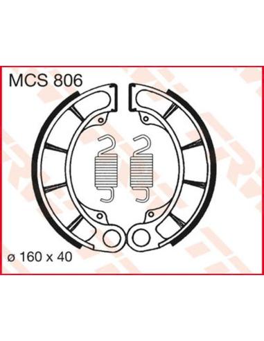 Acquista Pastiglie Freno Trw Mcs806 Per Moto Honda a prezzo scontato