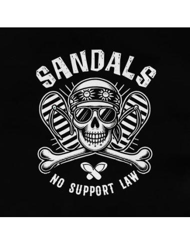 Comprar Camiseta Sin Mangas Unisex Sandals No Support Law Iguana Custom a precio de oferta