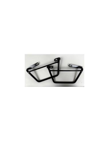 BLACK KLICKFIX SADDLEBAG SUPPORT FOR MITT 808 (STANDARD VERSION)