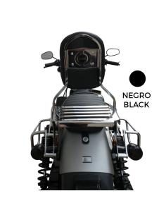 Encosto Preto Com Bagageiro Para Moto Mitt 808 2