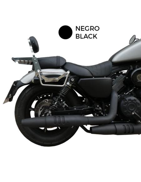 Acquista Schienale Basso Nero Con Portapacchi Per Moto Mitt 808 a prezzo scontato