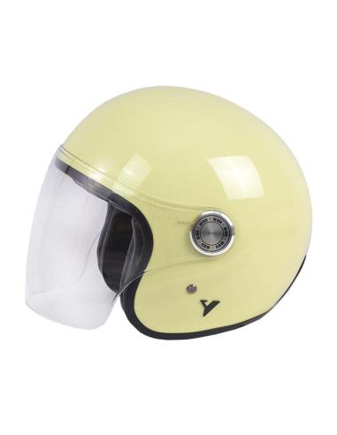 Casco jet urbano con visor solar