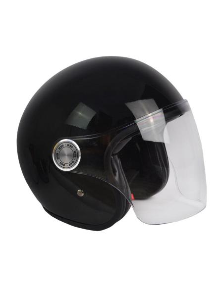 Acquista Casco Jet The City Nero Lucido Con Schermo E Visiera Solare By City a prezzo scontato