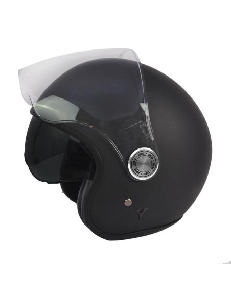 Acquista Casco Jet The City Nero Opaco Con Schermo E Visiera Solare By City a prezzo scontato