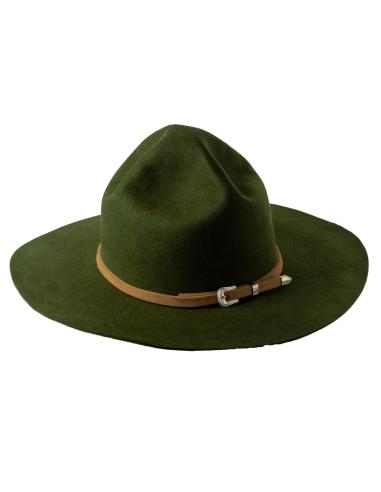 Chapéu de Feltro de Lã Merino da Wiky Pepe Hats – Mountain Campaign