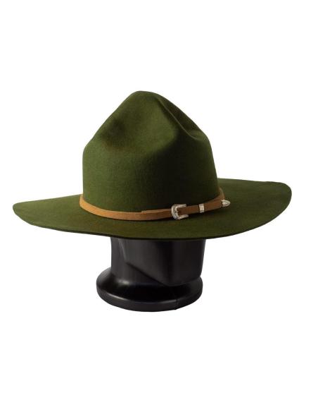 Chapéu de Feltro de Lã Merino da Wiky Pepe Hats – Mountain Campaign