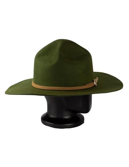 Chapéu de Feltro de Lã Merino da Wiky Pepe Hats – Mountain Campaign