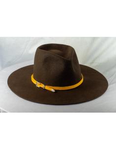 Chapéu de Feltro de Lã Merino da Wiky Pepe Hats – Cowboy