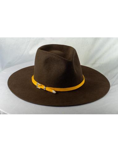 Chapeau en Feutre de Laine Mérinos par Wiky Pepe Hats – Cowboy