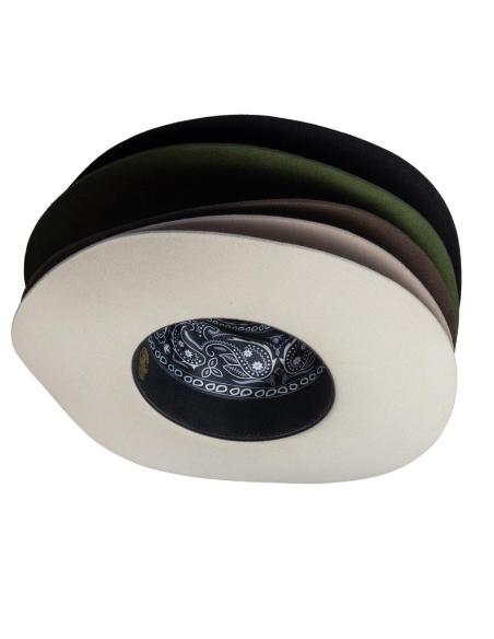 Chapeau en Feutre de Laine Mérinos par Wiky Pepe Hats – Open Crown