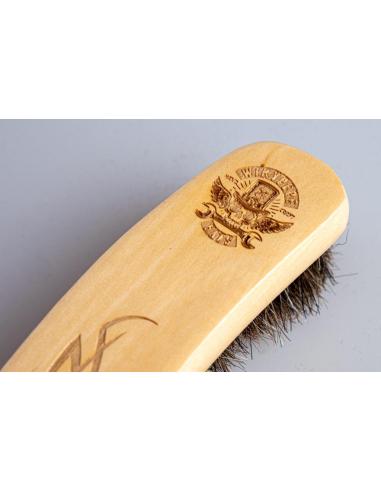 Brosse à Chapeau en Bois Gravé pour Chapeaux en Feutre WIKY PEPE HATS