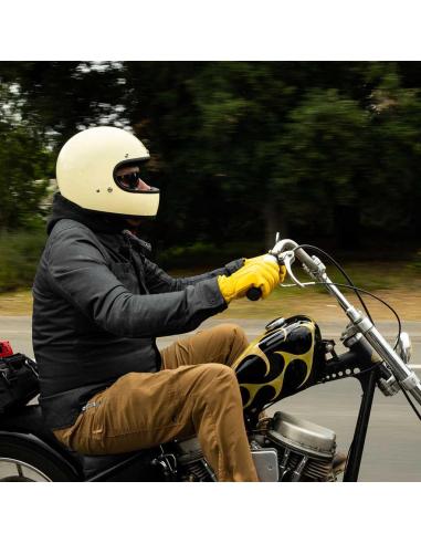 BILTWELL GRINGO HELMET 22.06 VINTAGE WHITE