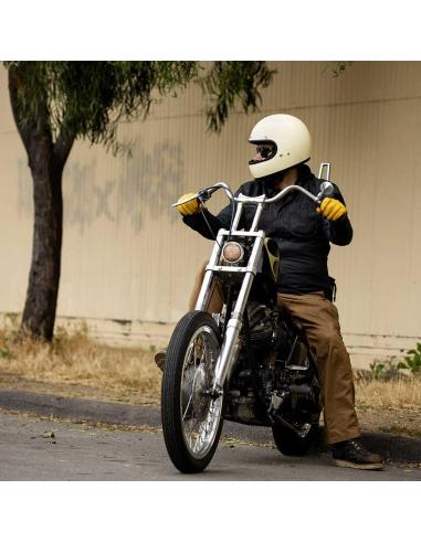 BILTWELL GRINGO HELMET 22.06 VINTAGE WHITE