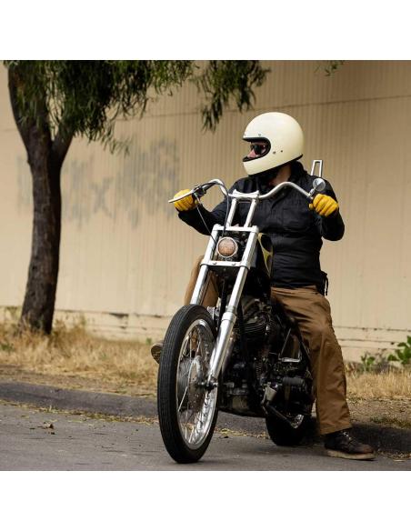 BILTWELL GRINGO HELMET 22.06 VINTAGE WHITE