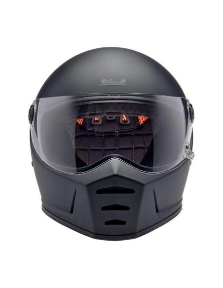 BILTWELL LANE SPLITTER 22.06 FLAT BLACK HELMET