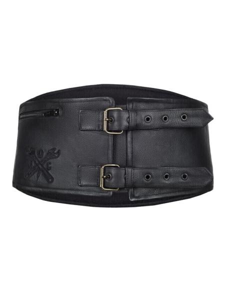 John Doe Classic Leather Kidney Belt | Iguana Custom