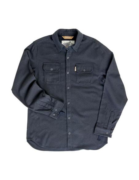 Comprar Camisa De Franela Biltwell Hi Test Negra a precio de oferta