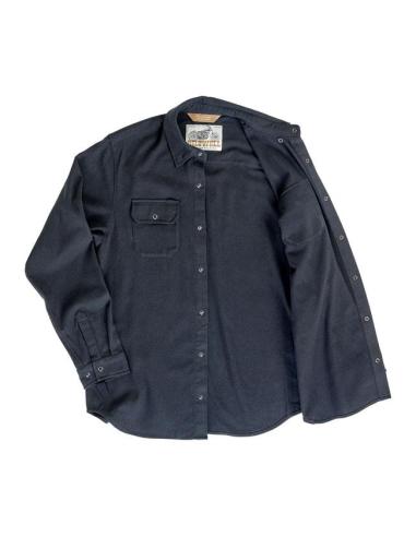 Comprar Camisa De Franela Biltwell Hi Test Negra a precio de oferta