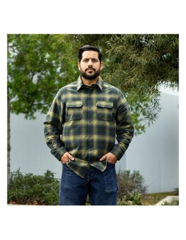 CHEMISE EN FLANELLE BILTWELL HI-TEST MOSS