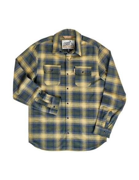 Comprar Camisa De Franela Biltwell Hi Test Moss a precio de oferta