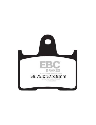 Comprar Pastillas De Freno Ebc Sinterizadas Harley Davidson Xl 14-22 Traseras a precio de oferta