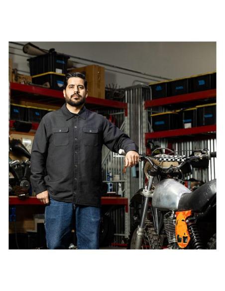 Comprar Camisa-Chaqueta Biltwell El Dorado Negra a precio de oferta