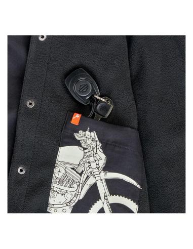 CHEMISE-VESTE BILTWELL EL DORADO NOIR