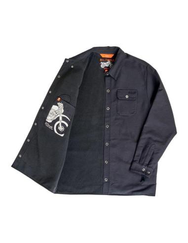 CHEMISE-VESTE BILTWELL EL DORADO NOIR