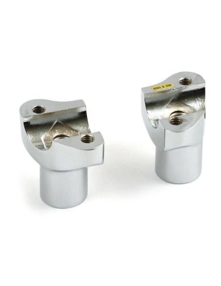 BASE DE TOURELLE HARLEY ORIGINAL TYPE 2" (5.08CM) CHROMÉ