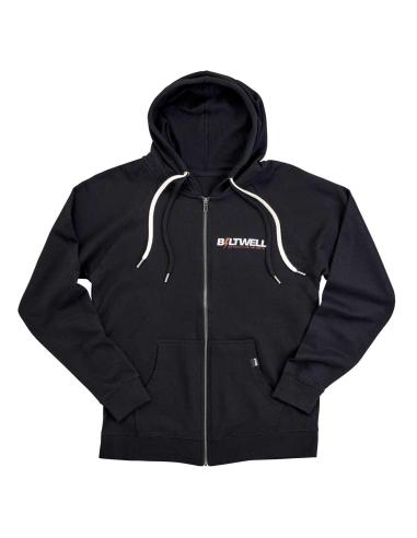 BILTWELL BOLTS ZIP HOODY NOIR