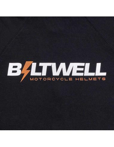 BILTWELL BOLTS ZIP HOODY NOIR