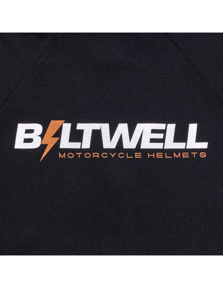 BILTWELL BOLTS ZIP HOODY NOIR