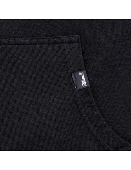 BILTWELL BOLTS ZIP HOODY PRETO